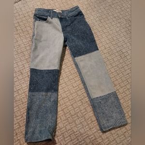 abercrombie Kids High-rise Straight jeans size 7/8 Regular